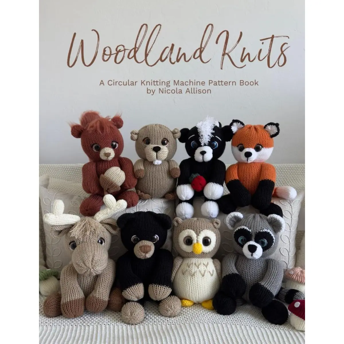Woodland Knits: A Circular Knitting Machine Pattern book by Nicola Allison Paperback – May 10, 2024
