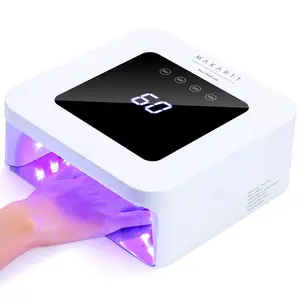 Makartt UV Nail Lamp: 30W Gel LED Light with 4 Timers, LCD Display, Auto Sensor, and Fast Curing for Gel Polish, Professional Nail Dryer for Home and Salon Manicures Pedicure