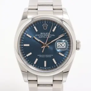 Rolex Blue Datejust Unisex 36mm 126200