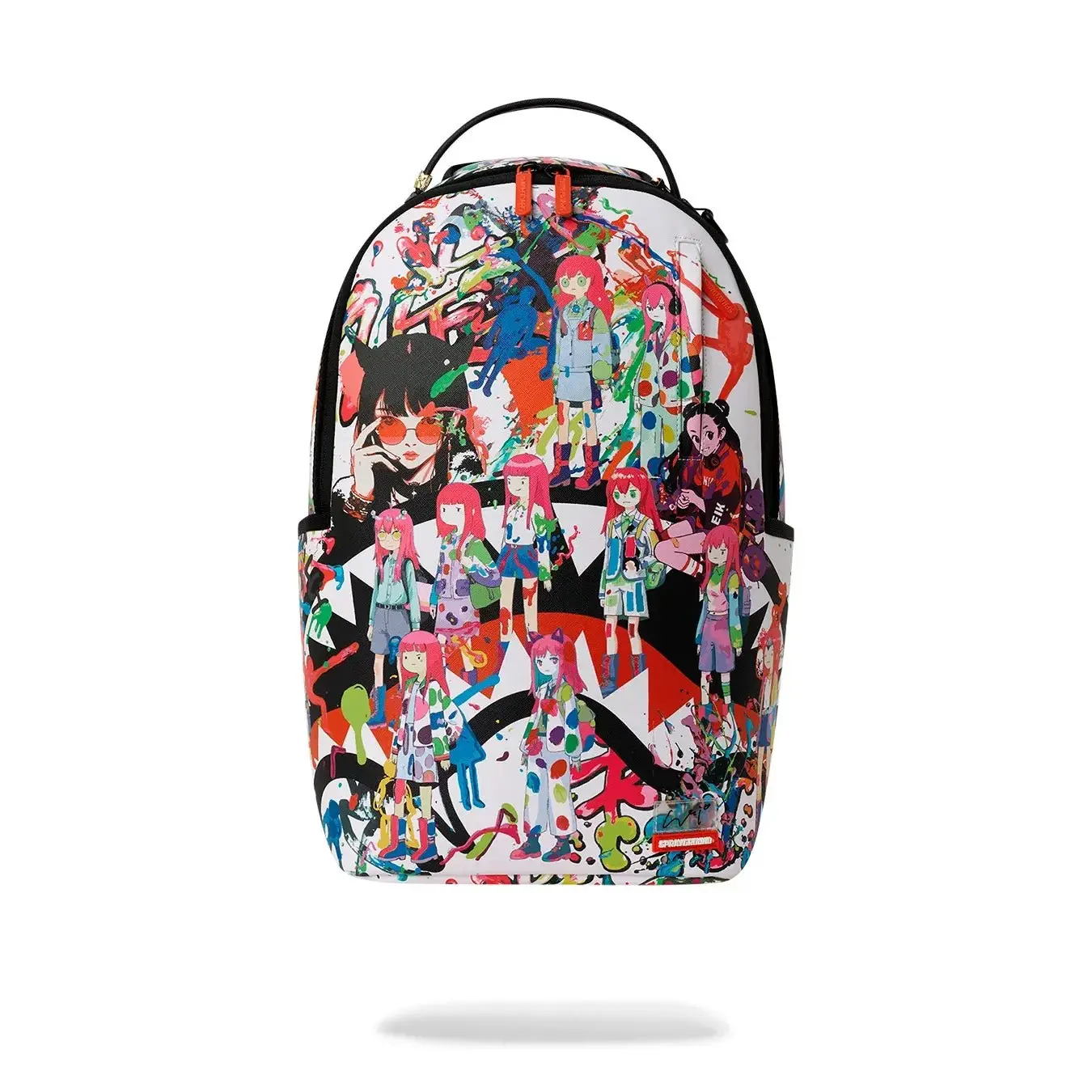 Sprayground collaboration hideki saijo kawaii chaos backpack