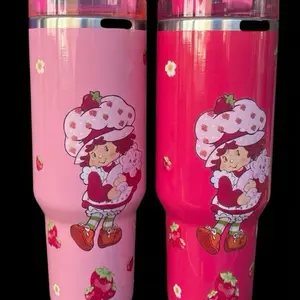 Hand made strawberry cup Drinkware