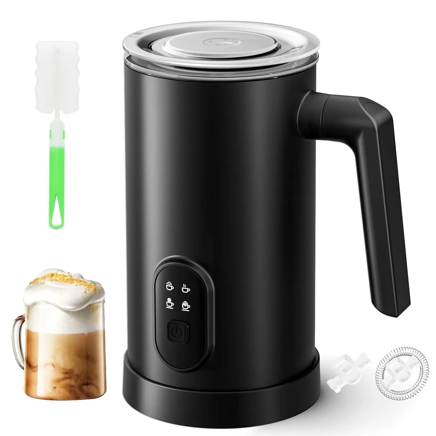 Hot & Cold Foam Maker & Milk Steamer for Coffee & Lattes Hot & Cold Foam Maker & Milk Steamer for Coffee & Lattes