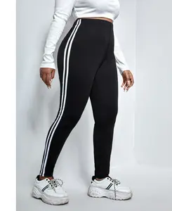 Plus Side Striped Leggings yoga legging