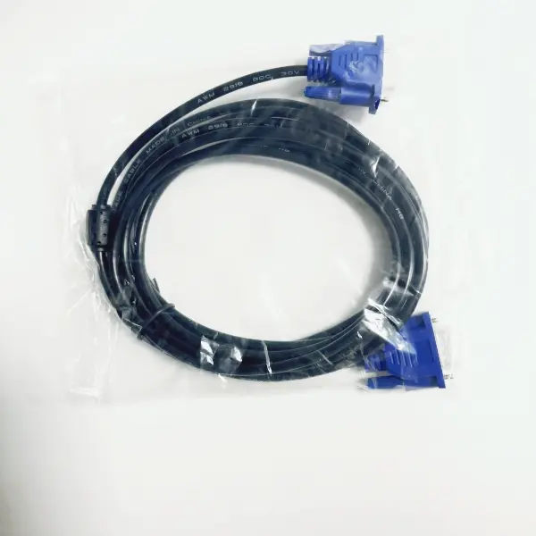 Oloey VGA Cable 1.5m - Blue Connectors, Standard Length VGA Cord for Your Needs
