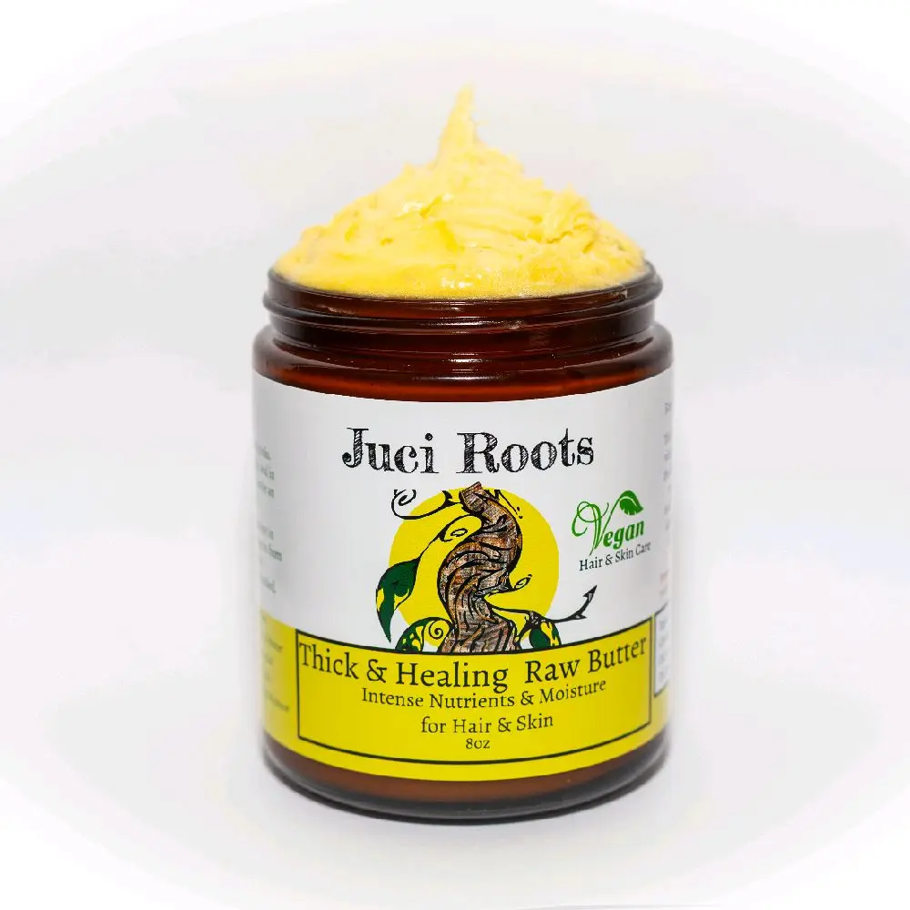 Juci Roots Thick Body Butter handmade  for Dry Skin Reduce Irritation Long Lasting Penetrating Moisture