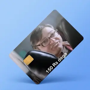 Movie Meme Card SKin, 150 RS Dega Card Sticker, Gift for Fans