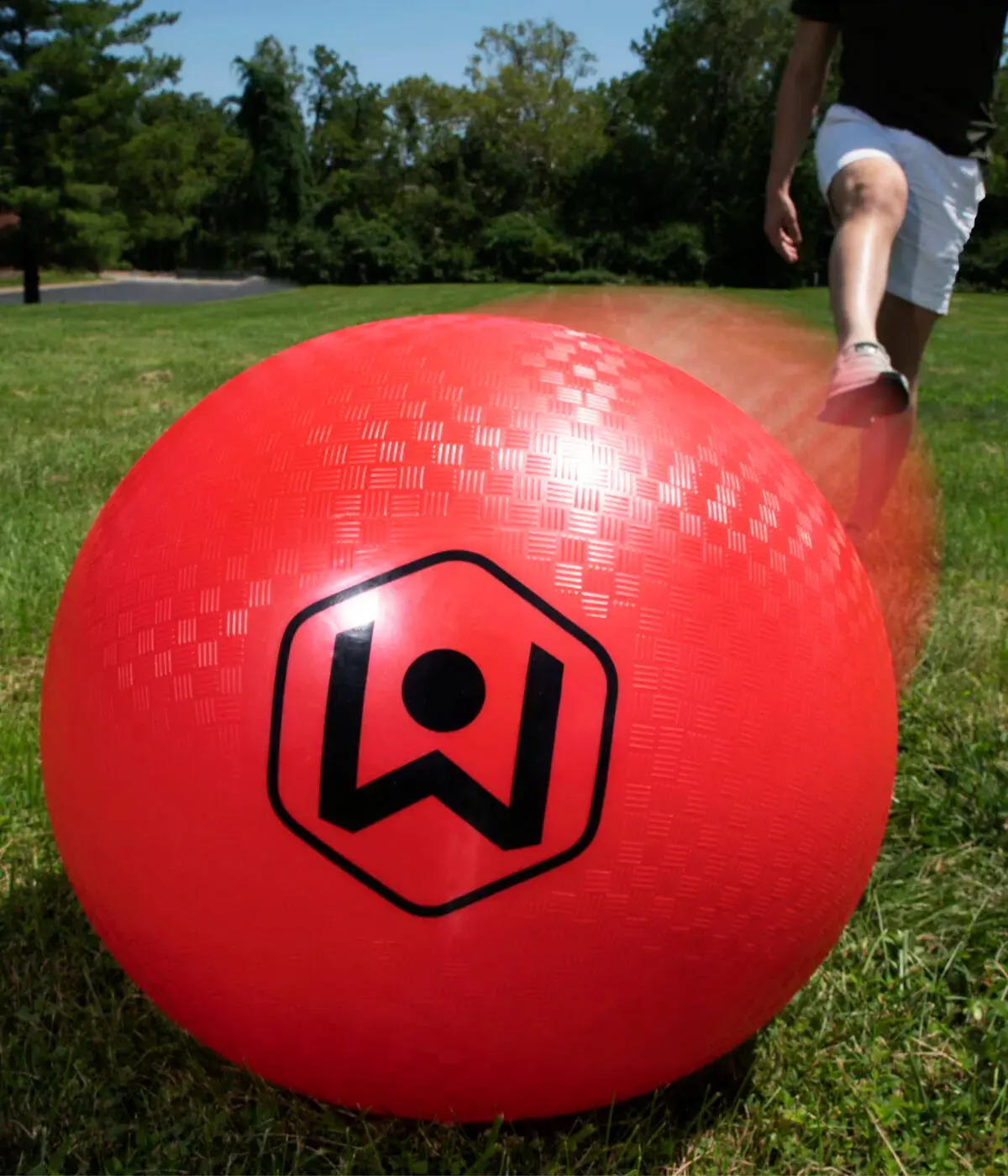 Giant Kickball Set, Outdoor Sports Toy for Kids, Family Backyard Ball Game Equipment