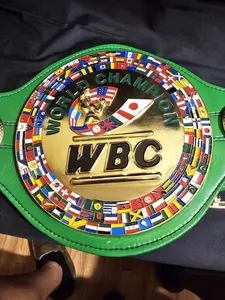 Errol Spence Jr. Signed WBC Full-Size Championship Belt (Beckett) Beckett Witnes