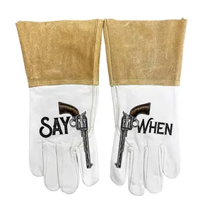 "Say When" Welding Gloves