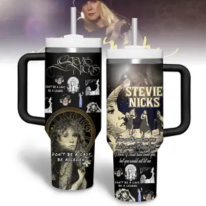 Don’t Be a Lady, Be a Legend 40oz Tumbler, Time Cast a Spell on You Stevie Nicks Tumbler for True Fans, Gift for your Health