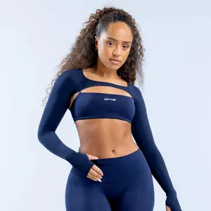 Dfyne Defy Long Sleeve Shrug - Women's Active Wear, Comfortable & Stylish