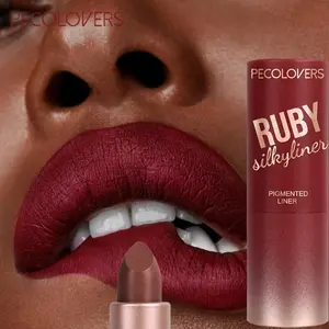 1PC Waterproof Intensely Pigmented Long Lasting Lipstick, Matte LipStick, Non-stick Cup Lip Gloss- Perfect Gift for Women, Ideal for Daily Use