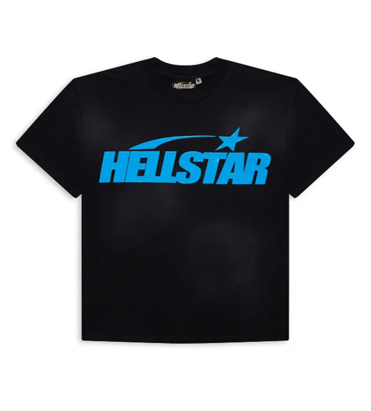 Hellstar 'Classic Logo' Black & Blue Tee