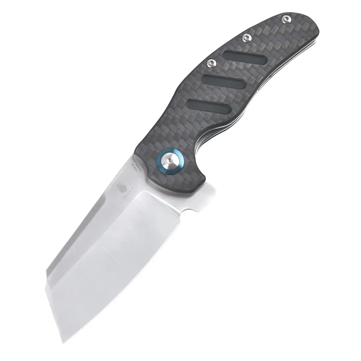 Kizer C01C XL  EDC Camping Cooking 154CM Carbon Fiber V5488C3(XL)