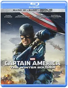 USED Book - Captain America: The Winter Soldier (Blu-ray) - english