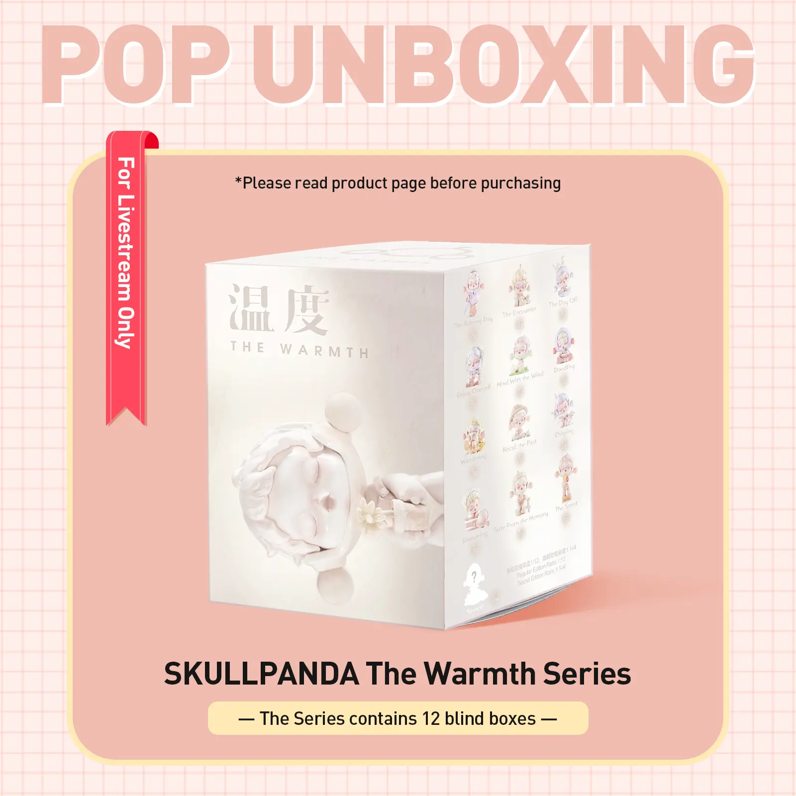 unboxing - SKULLPANDA The Warmth Series