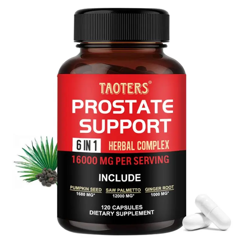 Taoters Saw Palmetto Health Supplement,Supports prostate health,120 Capsules