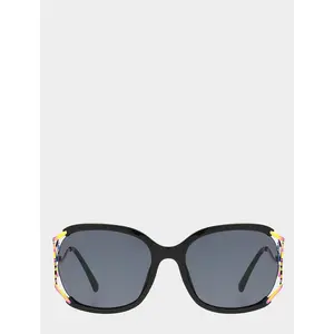 Betsey Johnson BLAZING STAR SUNGLASSES BLACK Betsey Johnson BLAZING STAR SUNGLASSES BLACK