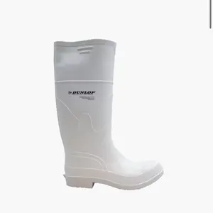 Dunlop 81012 Steel Toe White Safety Lock Boot - Model Specific Safety Equipment Footwear (size 10 )