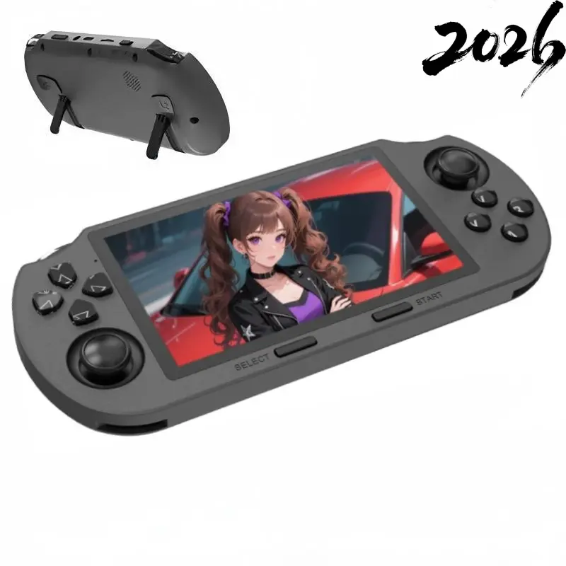 SF3000 Retro Handheld Portable Lightweight Vintage Arcade Game Controller - 4.5in HD Screen, Compact Game Pad, Music/Video Playback, USB Charging, TV Connection
