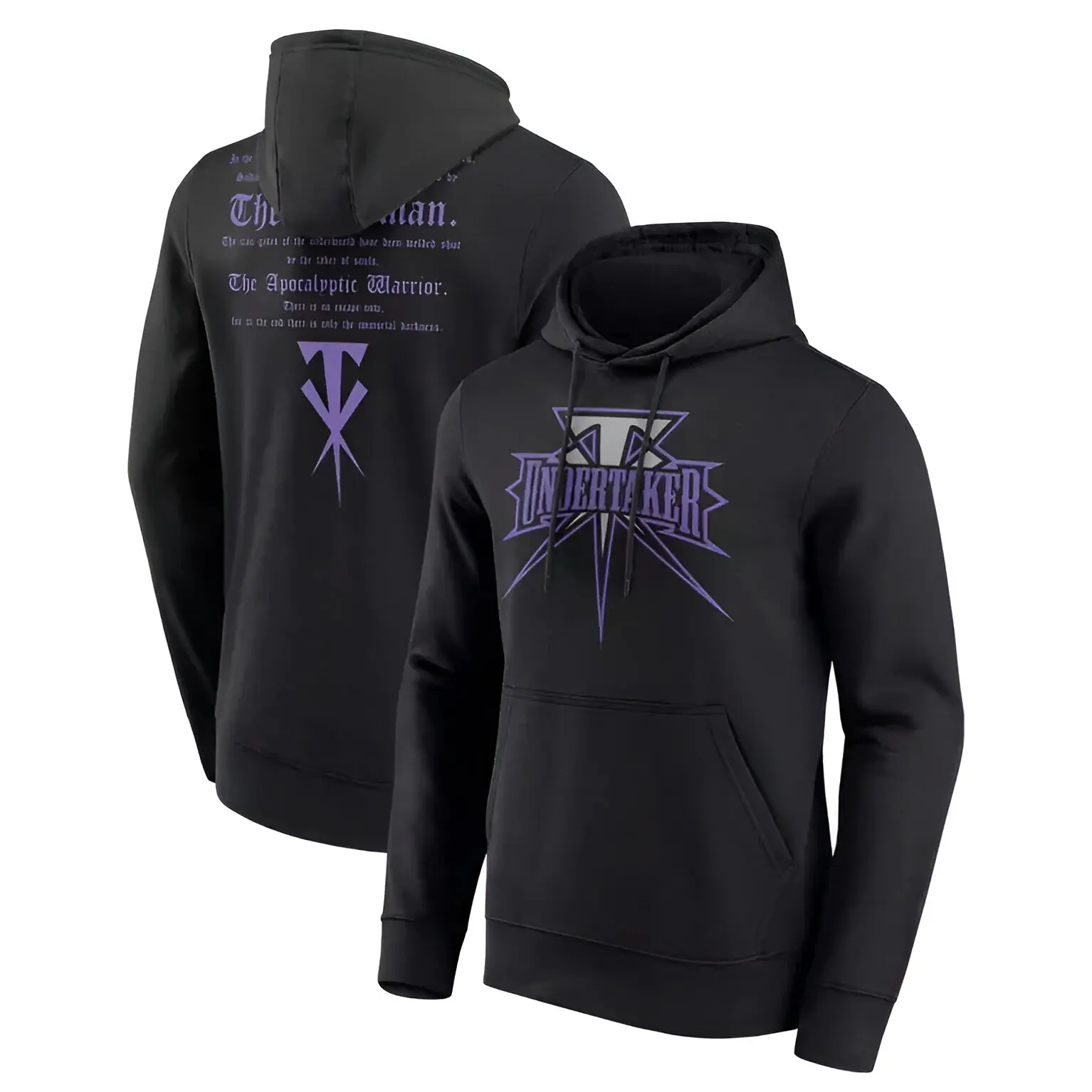 WWE The Undertaker Fan Gear Hoodie For Men Women Cozy Oversized Fit Streetwear Style Autumn Winter Top Sporty Look Festival Outfit Featuring Main Graphics