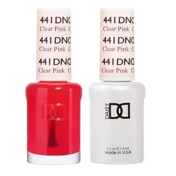 #00 DND Gel Nail Polish Duo - 441 Clear Pink #00 DND Gel Nail Polish Duo - 441 Clear Pink
