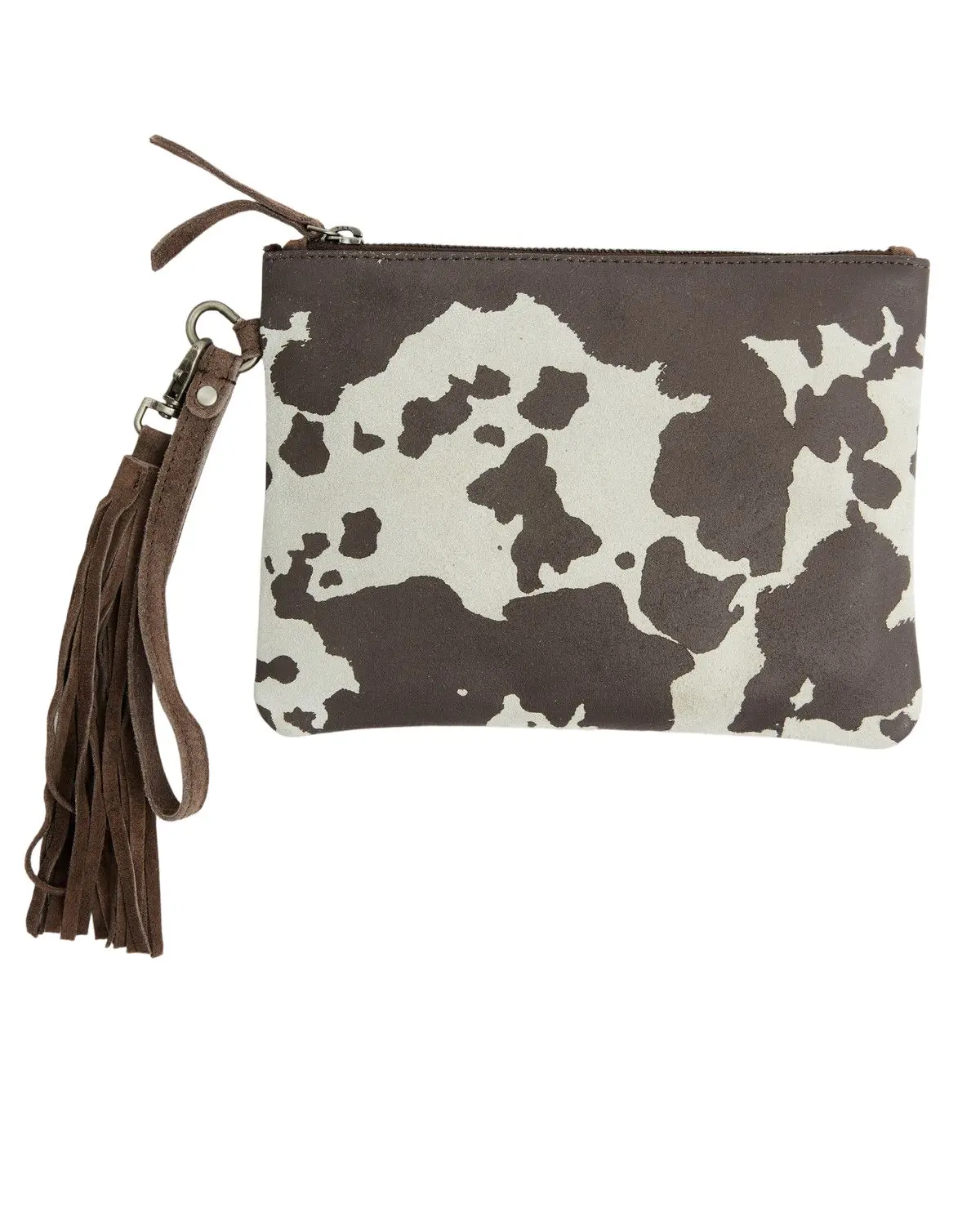 Shyanne Women's Women'S Cow Print Suede Wristlet Pouch - Safa26hb3-Bn