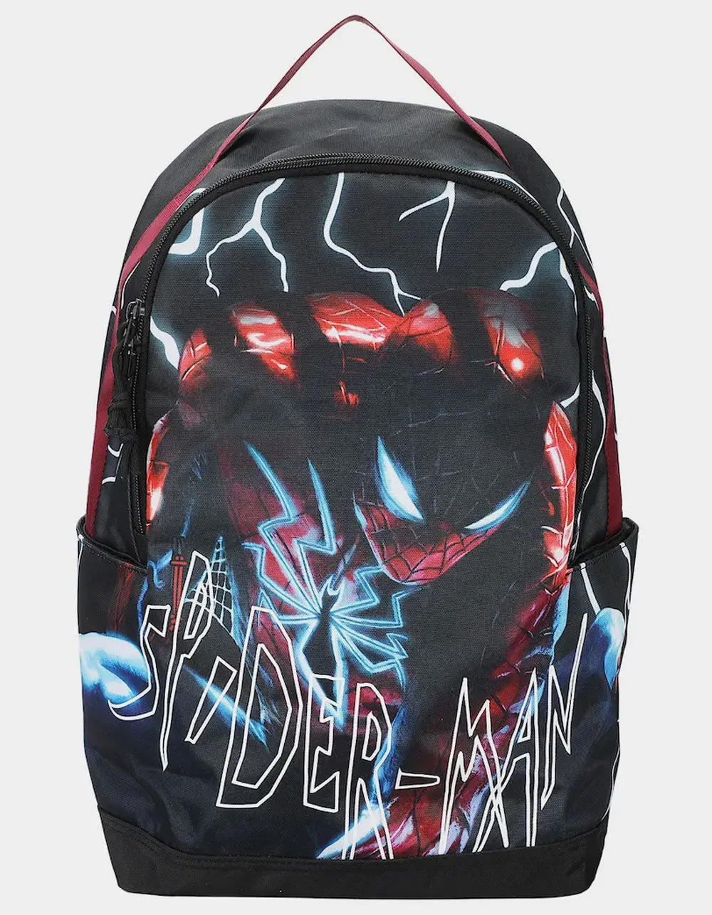 BIOWORLD Marvel Spider-Man Classic Lightning Backpack, Multi-Colored