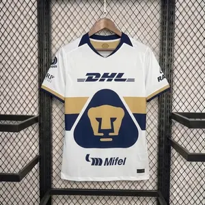 Pumas UNAM 2025-26 Home Soccer Jersey - Full Print Logo