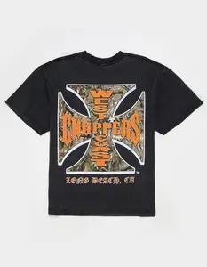 WEST COAST CHOPPERS Camo Fill Mens Boxy Tee