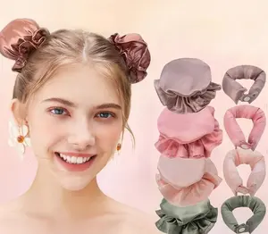 Heatless curling iron curling iron curling cover set travel pillow roller no-iron sleep lazy curly hair big wave hair accessories