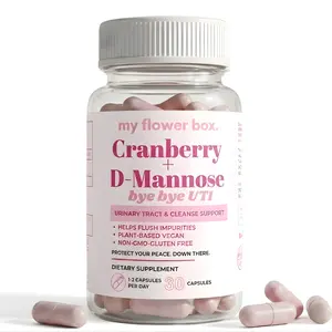 D-Mannose & Cranberry Capsules – UTI Support for Women (Urinary Tract Health)