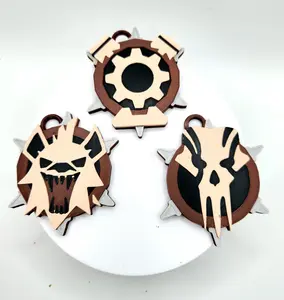 BUNDLE Apocalypse Wasteland Warriors Fortnite Inspired Chapter 5 Season 3 Mythic Medallions Keychain Charm Bag Tag