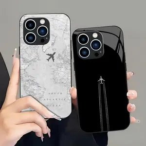 Suitable for [iPhone 13 Pro] high-end phone case🤩，a wide variety of airplane designs are available, offering a sophisticated and minimalist aesthetic，drop-resistant and fingerprint-proof YM99