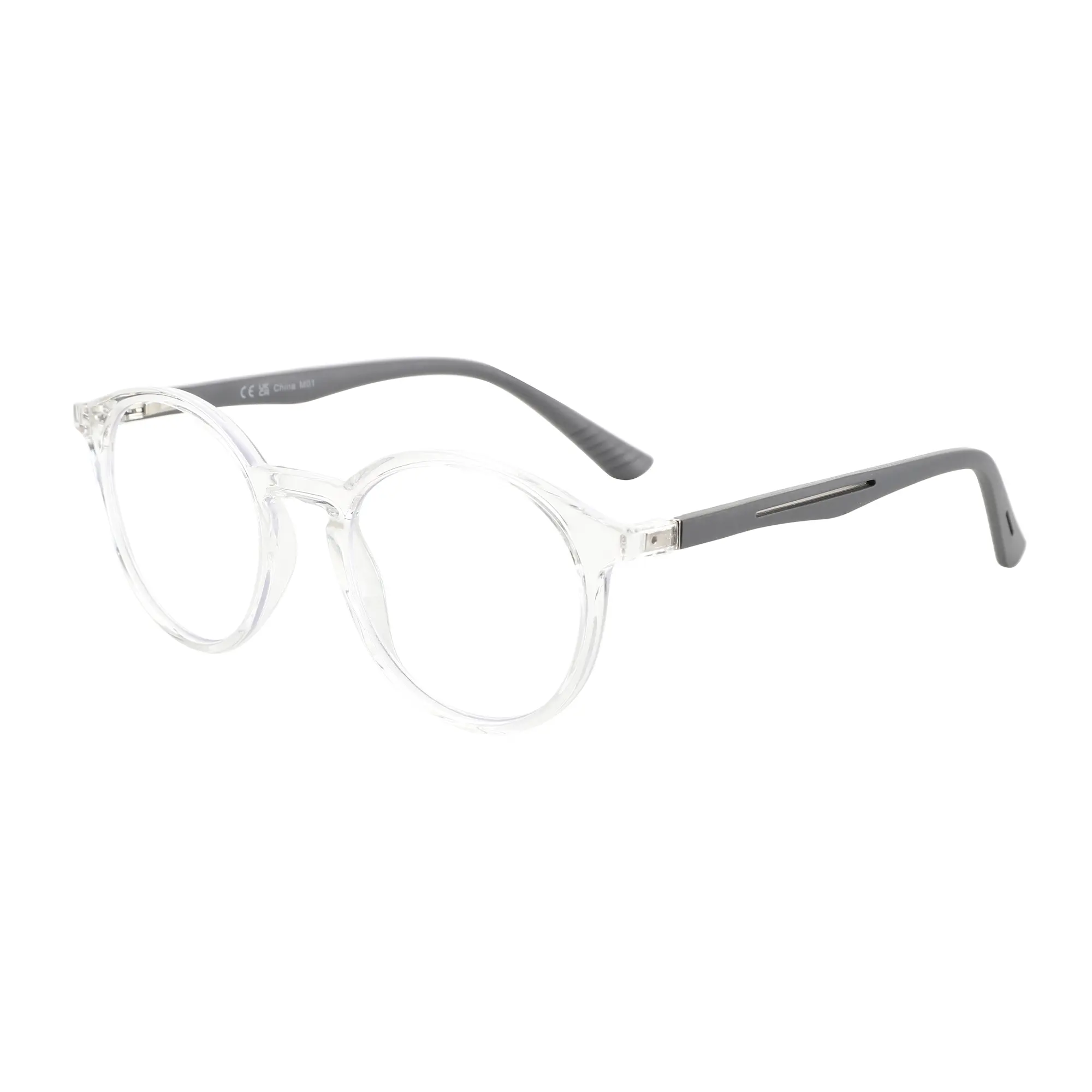 ZENOTTIC Unisex Blue Light Blocking Glasses - Classic Round, Lightweight Full Rim Alloy Frame, Flexible Non-Slip Hinges, Skin-Friendly Legs for Computer & Gaming, Lightweight Eyeglasses, Screen Viewing Eyewear, Quality Eyeglasses, Rubber, Tac, Round Shape