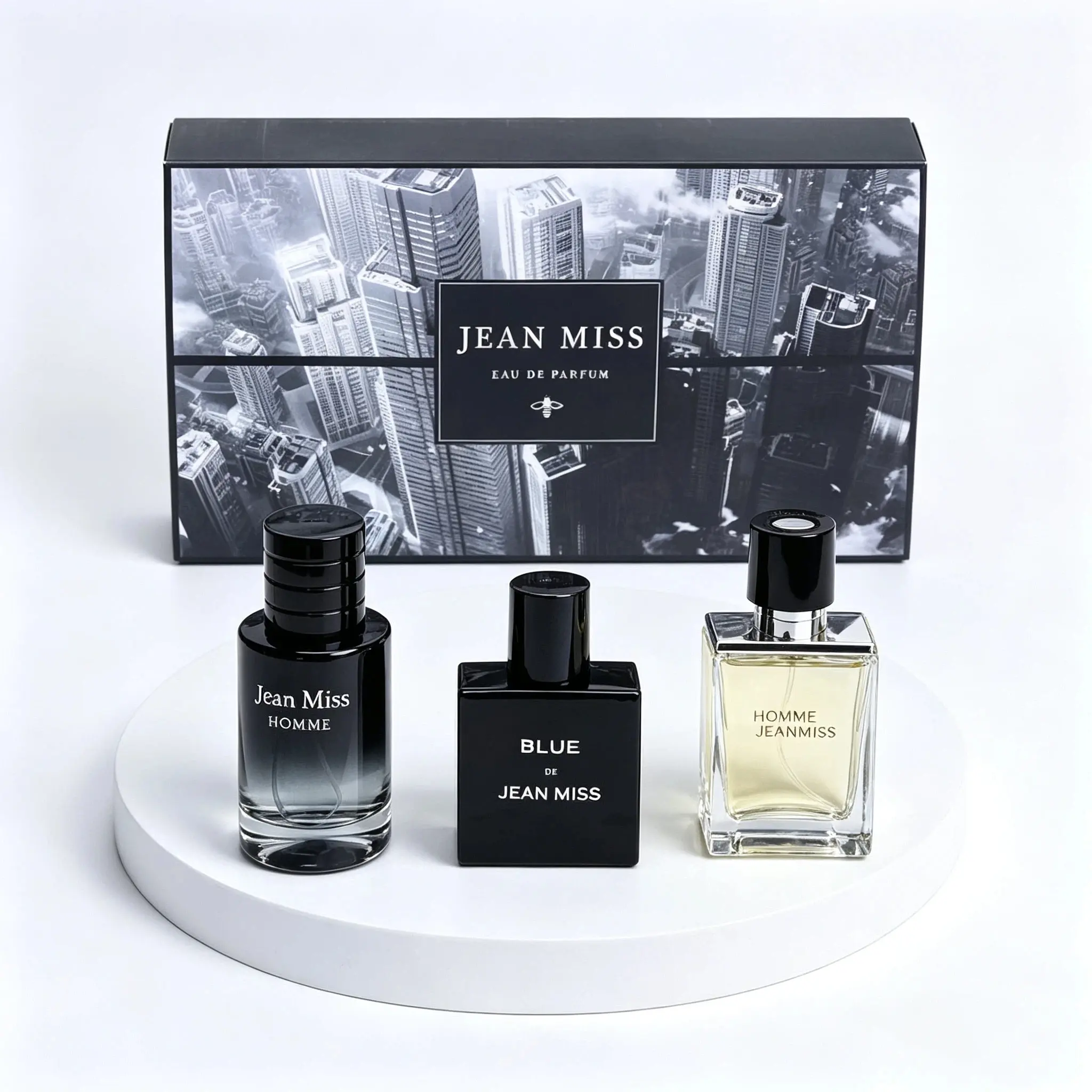 Mysterious Wild man’s Perfume Set | Every bottle 30ml Liquid Fragrances | with pink paper, Jasmine, musk & Orange Blossom | perfume gift box set | long lasting perfume | Ideal Gift for Couples I vanilla perfumes | toilette spray gift box
