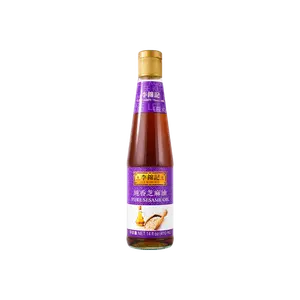 Lee Kum Kee Pure Sesame Oil 410ml - Authentic Hong Kong Style, Premium Cooking Oil for Stir-fry & Marinades