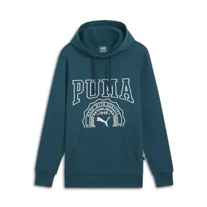PUMA Mens Vintage Sport Hoodie Casual Outerwear Casual - Green
