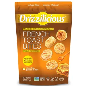 Drizzilicious Crunchy Drizzle Bites S'Mores Gluten Free 4 Ounce ., 4 Ounce
