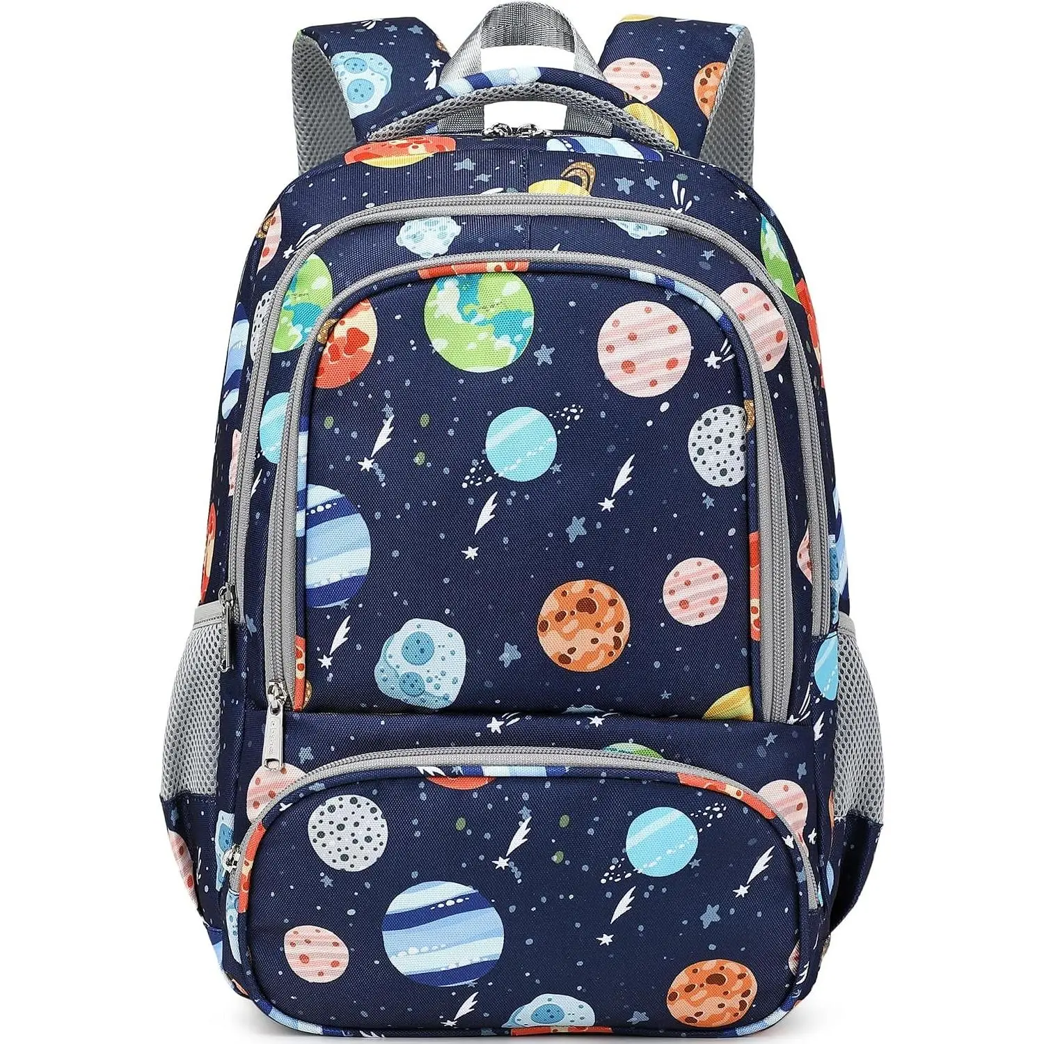 abshoo Lightweight Elementary School Backpack For Boy Kindergarten Boys Bookbag Solar System Kids School Bags (Space Planet)