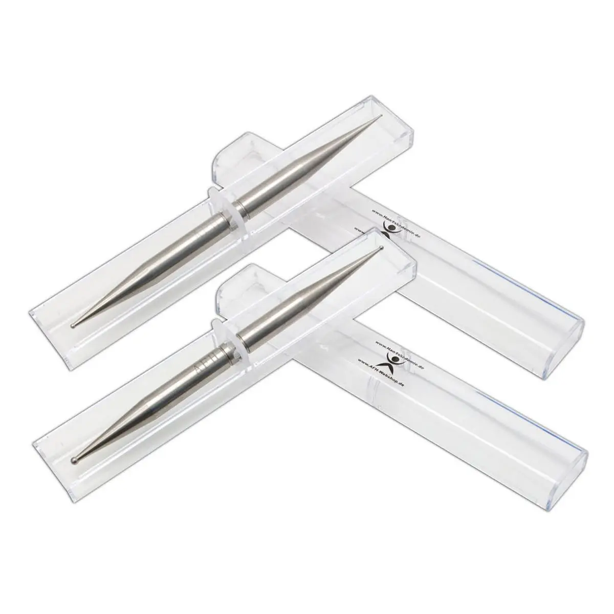 212 MAIN Stainless Steel Massage Stick Set with Box - Very-Fine, Fine, Large Tip - Scar Relief, Body Care for Fitness Weight Training