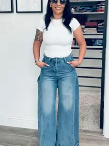 Women's Plus Size Fashion The Rise Jean