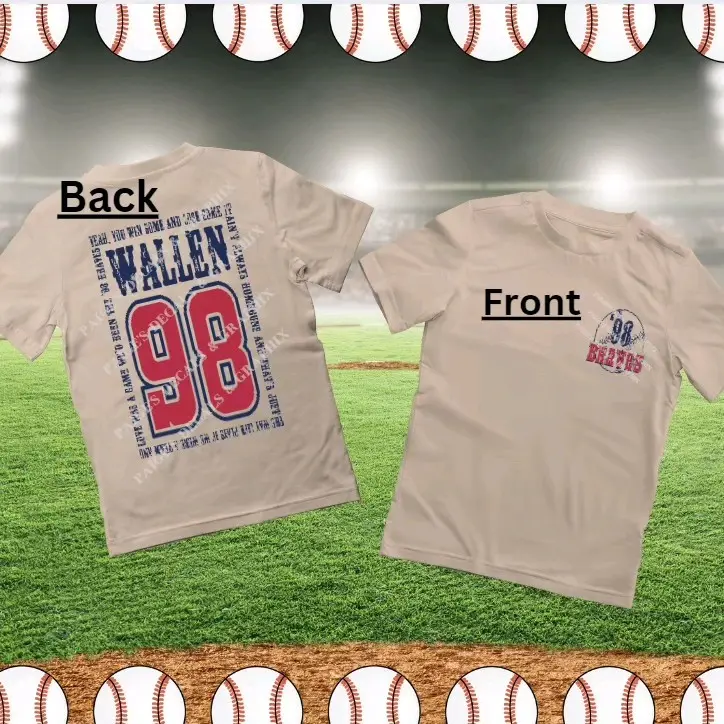 98' Braves crewneck Crew Neck Menswear Baggy