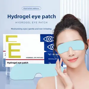 Hydrogel herbal cooling eye mask for summer, refreshing and cooling, disposable soothing eye patch, in stock at the factory