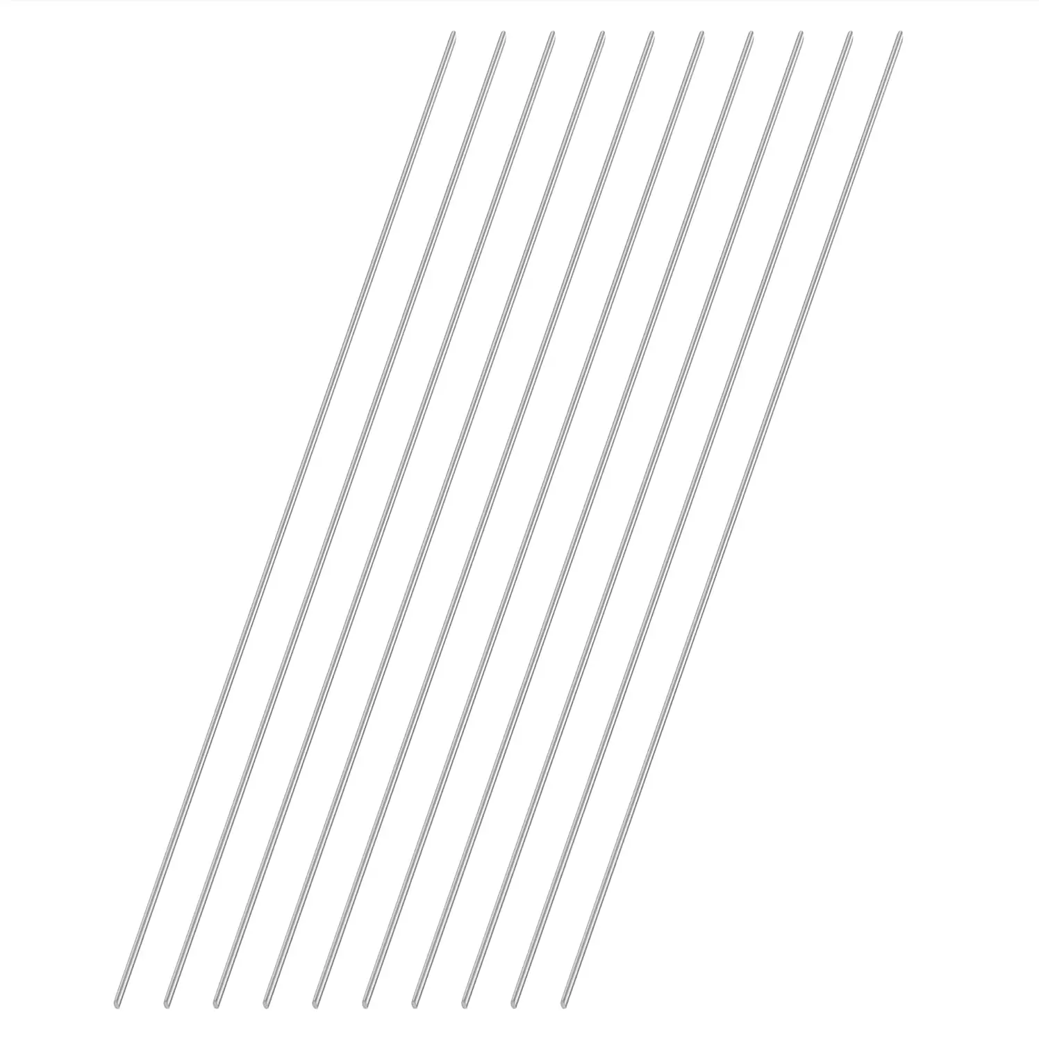 10pcs 1mm x 300mm 304 Stainless Steel Round metal Rods for DIY Crafts 10pcs 1mm x 300mm 304 Stainless Steel Round metal Rods for DIY Crafts