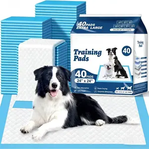 40 Count 24" x 36" XL Disposable Dog Pee Pads, Super Absorbent Leakproof Quick Drying Puppy Pee Pads for Dogs, Extra Large Disposable Dog Training Pads