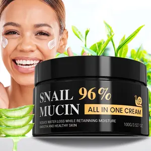 Snail 96% Mucin All In One Cream, Fast Hydration, Deep Moisturizing Repair, Nourishing, Firming And Lifting, Daily & Night All In One Skincare, Christmas Gift For Her-100G