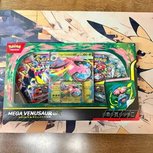 Mega Venusaur EX Premium Collection Box - Pokemon Trading Card Games Series - Features Mega Venusaur EX Card