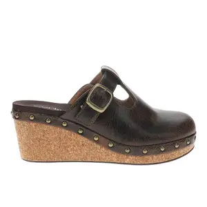 Corkys Womens In The Moment Studded Mule Clogs Casual - Brown