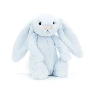 Bashful Bunny, Cute Bunny Plush Toy, Soft Stuffed Rabbit Doll, Kawaii Room Decor, Gift for Kids & Girls